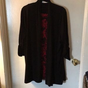 2 piece Liquid knit tank and cardigan